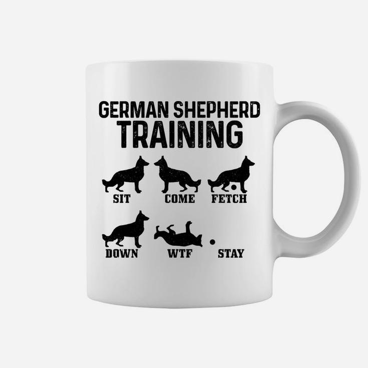 German Shepherd Training Funny Dog German Shepherd Mom Dad Coffee Mug