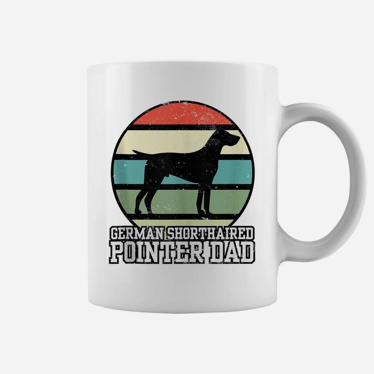 German Shorthaired Pointer Dad I Retro Pointer Dog Coffee Mug
