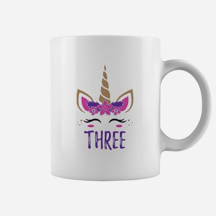 Gift For 3 Year Old Girl Unicorn 3Rd Birthday Coffee Mug