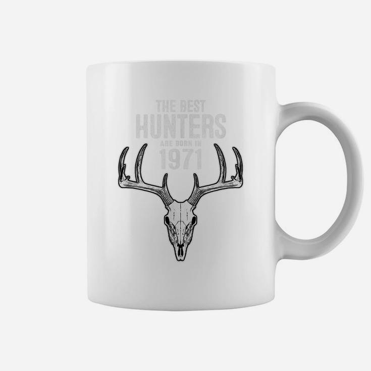 Gift For 50 Year Old Deer Hunter Hunting 1971 50Th Birthday Coffee Mug