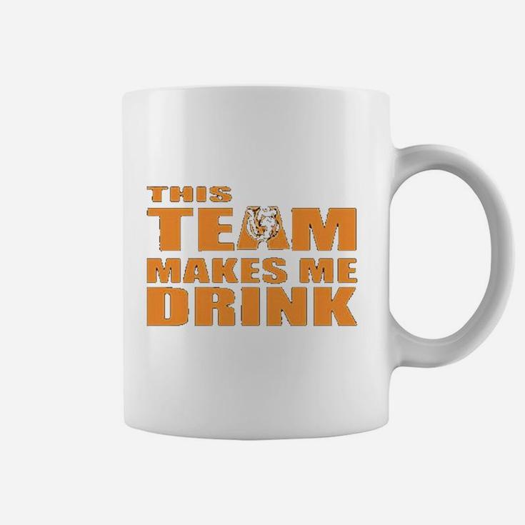 Gildan This Team Makes Me Drink Chicago Navy Coffee Mug
