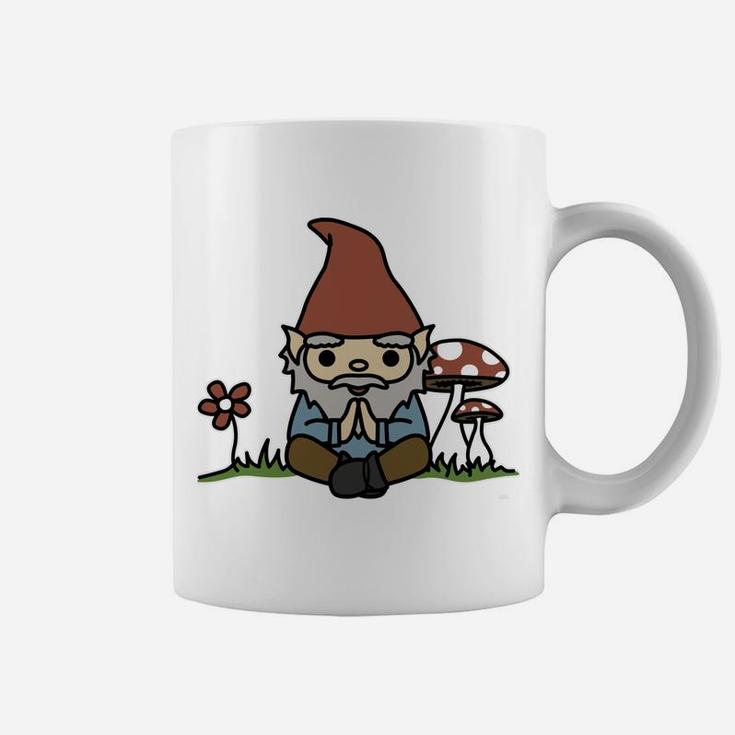 Gnomaste Meditating Gnome Cute Funny Yoga Sweatshirt Coffee Mug