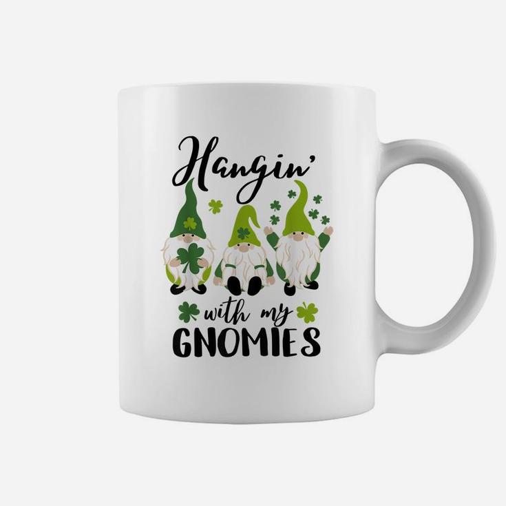 Gnome T Shirt Hangin With My Gnomies Womens St Patricks Day Coffee Mug