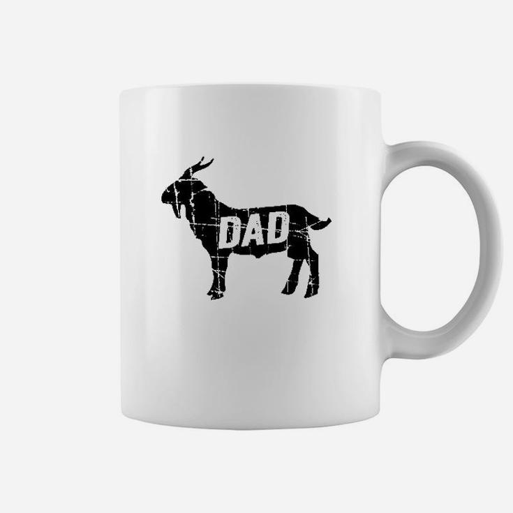 Goat Dad Greatest Of All Time Coffee Mug