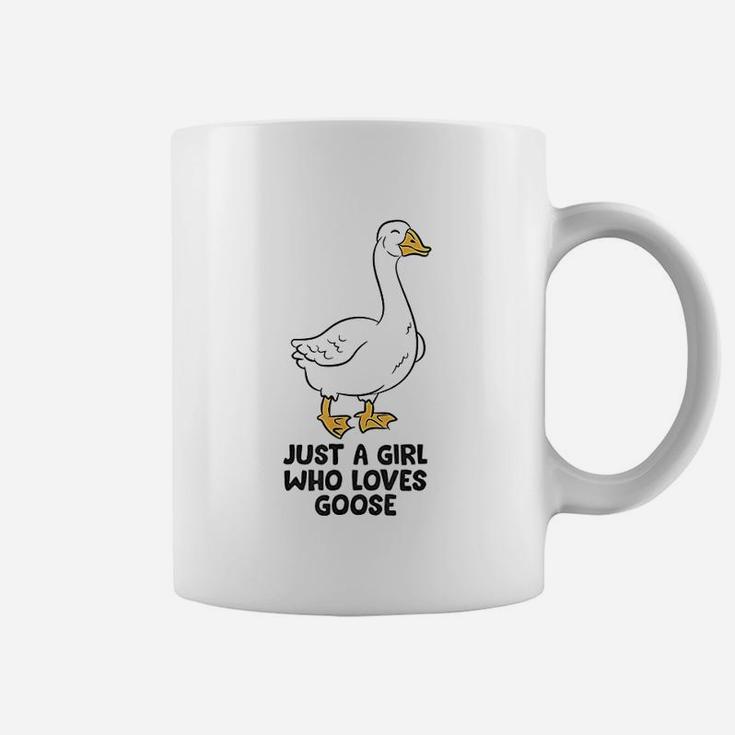 Goose Girl Gift Just A Girl Who Loves Goose Coffee Mug