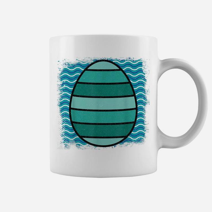 Happy Easter Egg Hunting Cute Retro Art-Work Coffee Mug