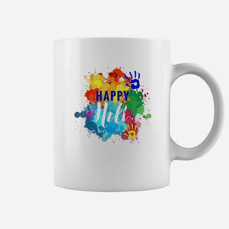 Happy Holi Colors India Spring Coffee Mug