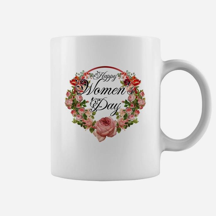 Happy Womens Day Beautiful Floral Present Coffee Mug