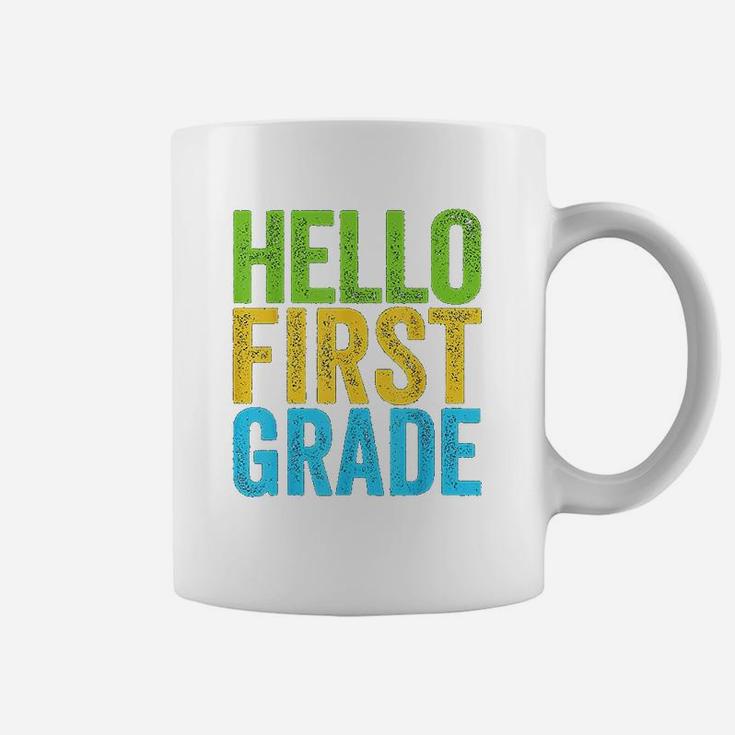 Hello First Grade Funny 1St Grade Back To School Coffee Mug