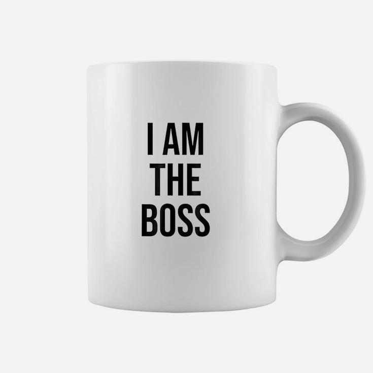 I Am The Boss Coffee Mug