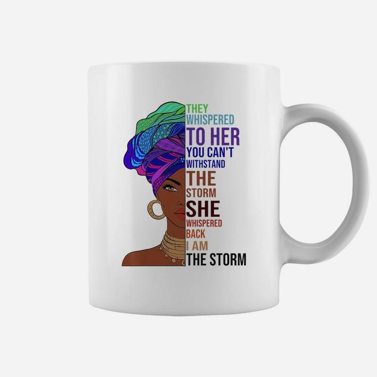 I Am The Storm Afrocentric African Pride Black History Month Coffee Mug