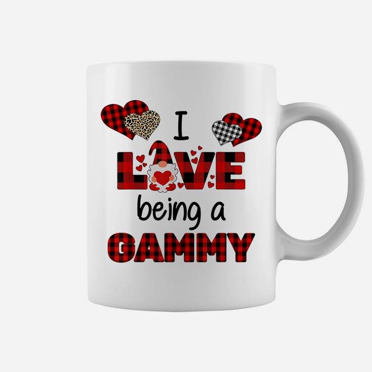 I Love Being A Gammy - Gnome Heart Valentine Day Coffee Mug