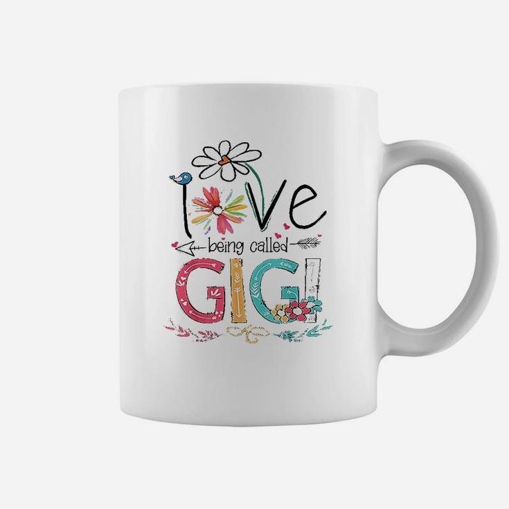 I Love Being Called Gigi Sunflower Coffee Mug