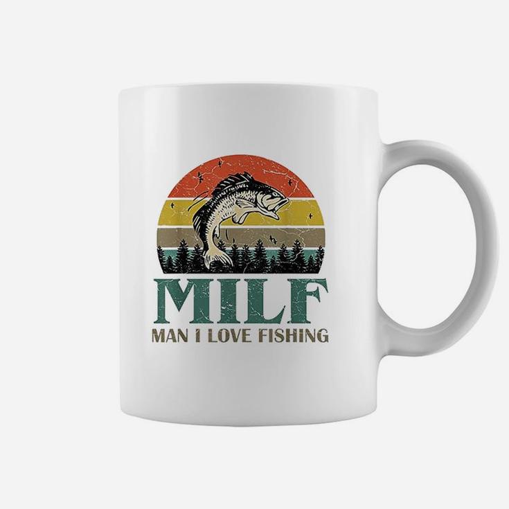 I Love Fishing Funny Fishing Coffee Mug