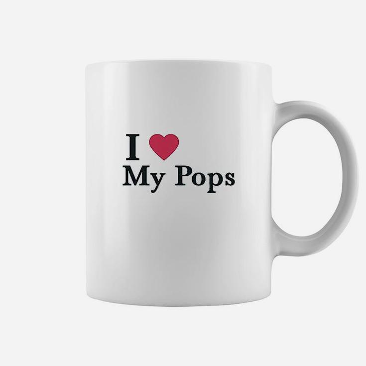 I Love My Pops Coffee Mug