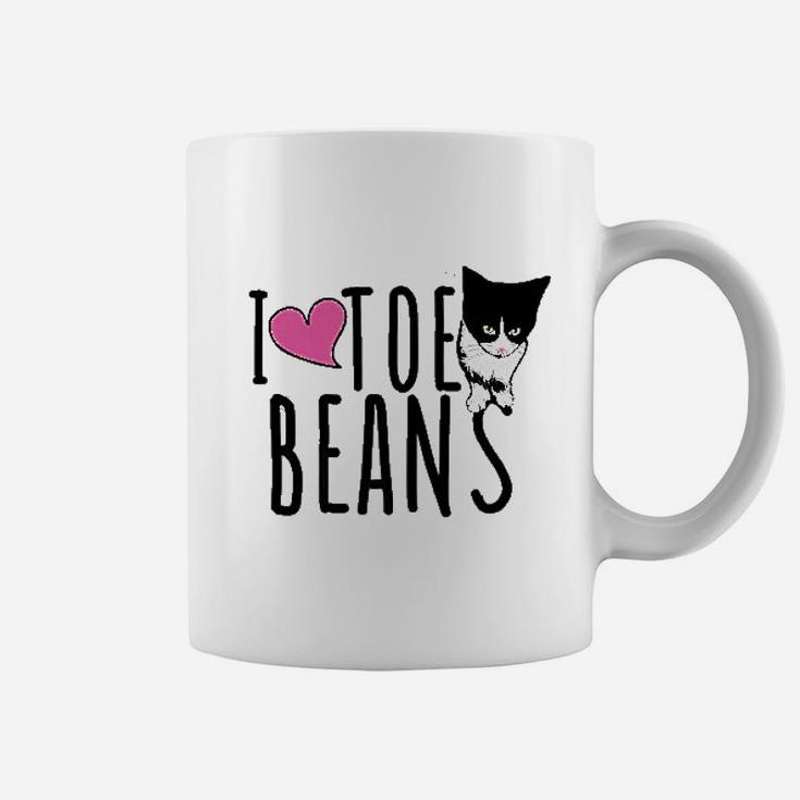 I Love Toe Beans Coffee Mug