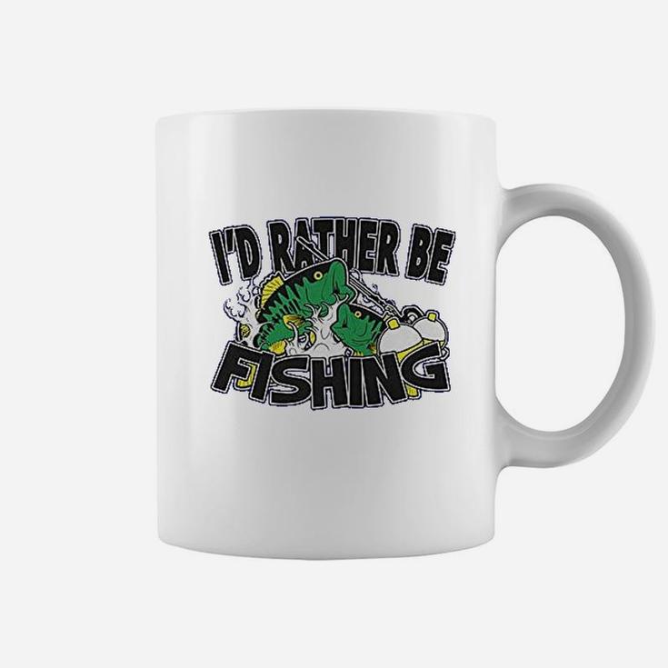 I'd Rather Be Fishing Coffee Mug