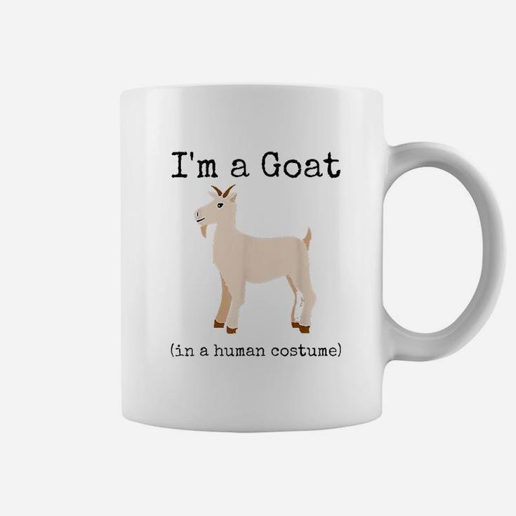 Im A Goat In A Human Costume Funny Goat Coffee Mug