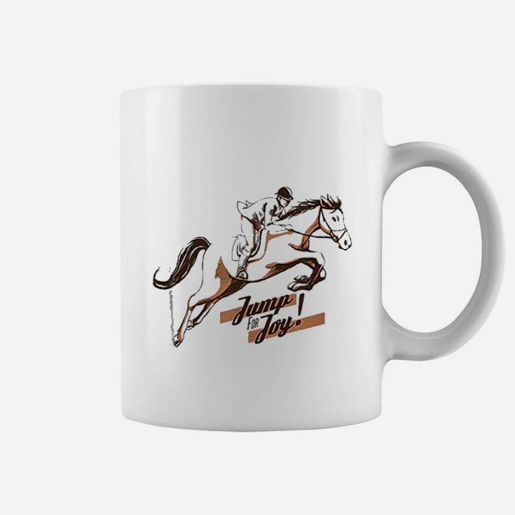 Jump For Joy Horse Riding Coffee Mug