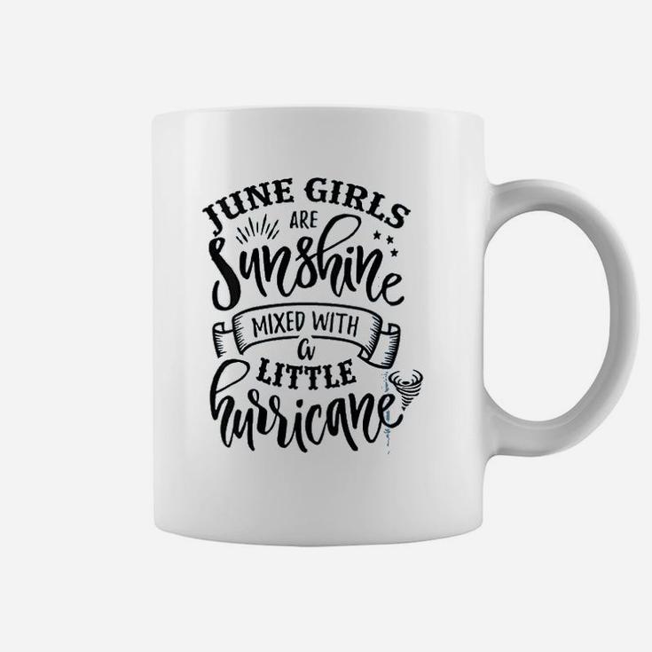 June Girls Are Sunshine Coffee Mug