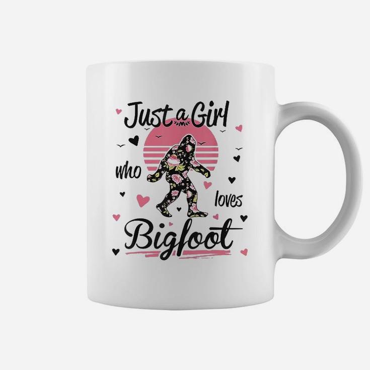 Just A Girl Who Loves Bigfoot Coffee Mug
