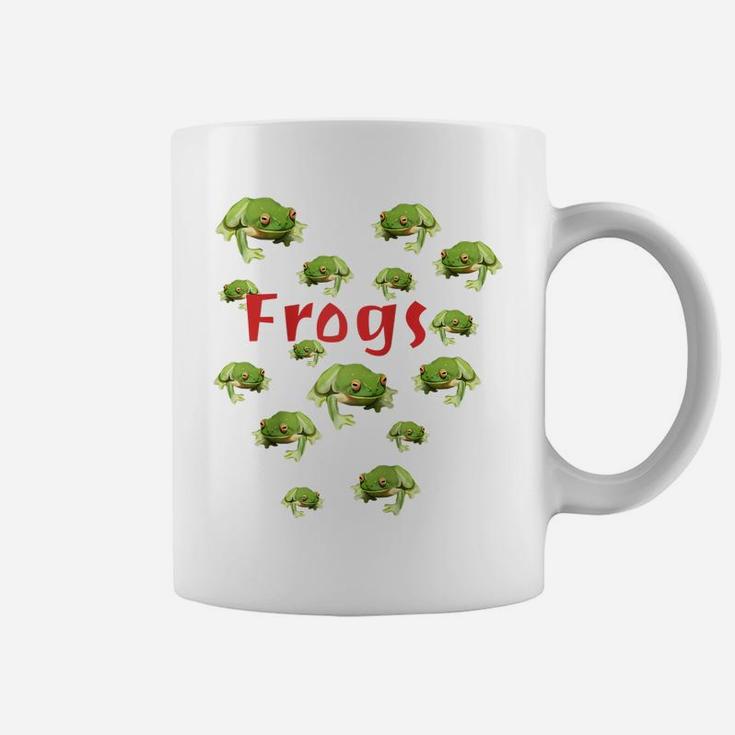 Just Someone Who Loves Frogs Raglan Baseball Tee Coffee Mug