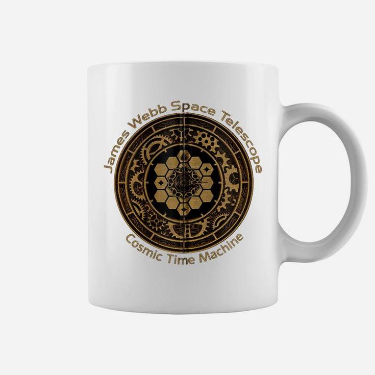Jwst James Webb Space Telescope Cosmic Time Machine Brass Zip Hoodie Coffee Mug