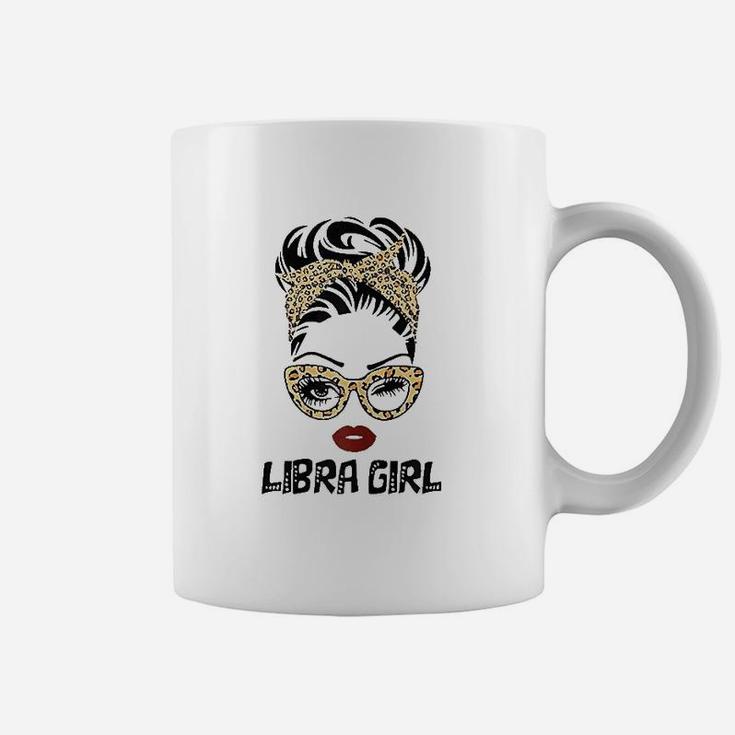 Ki Libra Birthday Zodiac Costume Leopard Prints Gift Girl Coffee Mug