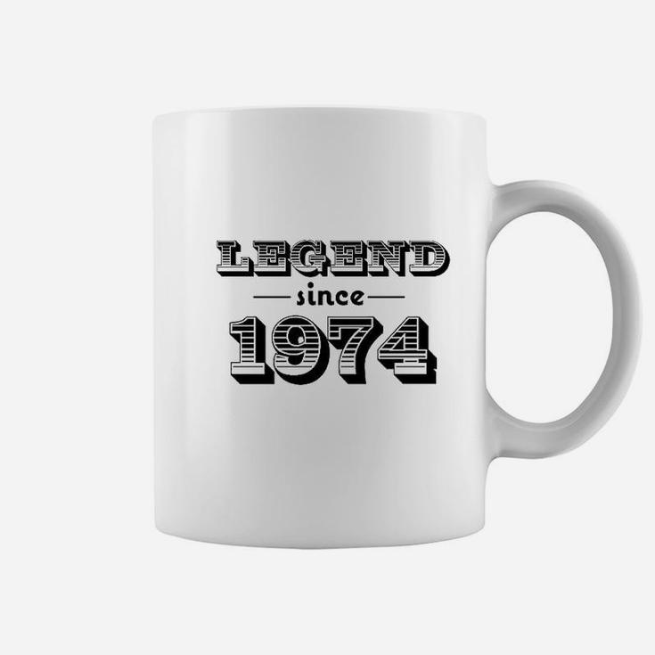 Legend Since 1974- Birthday Coffee Mug