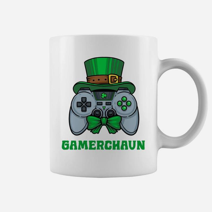 Leprechaun Gamer St Patricks Day Shirt Boys Controller Lucky Coffee Mug