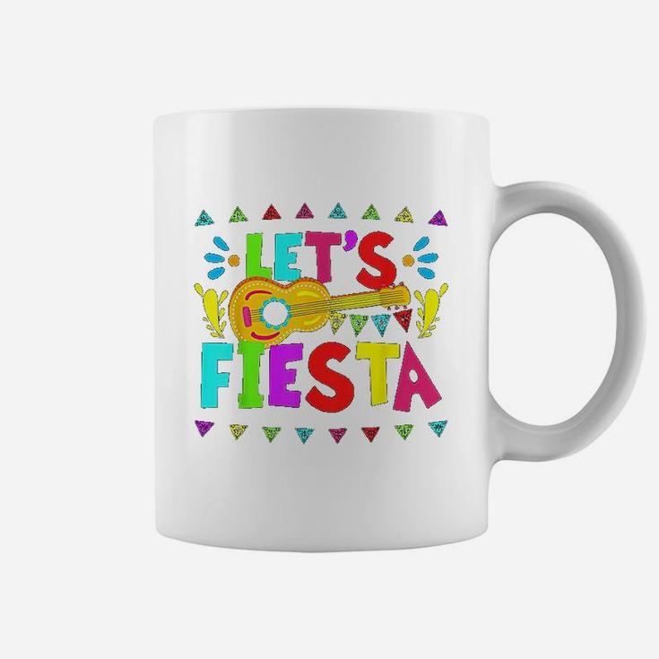 Lets Fiesta Mexican Cinco De Mayo Party Coffee Mug