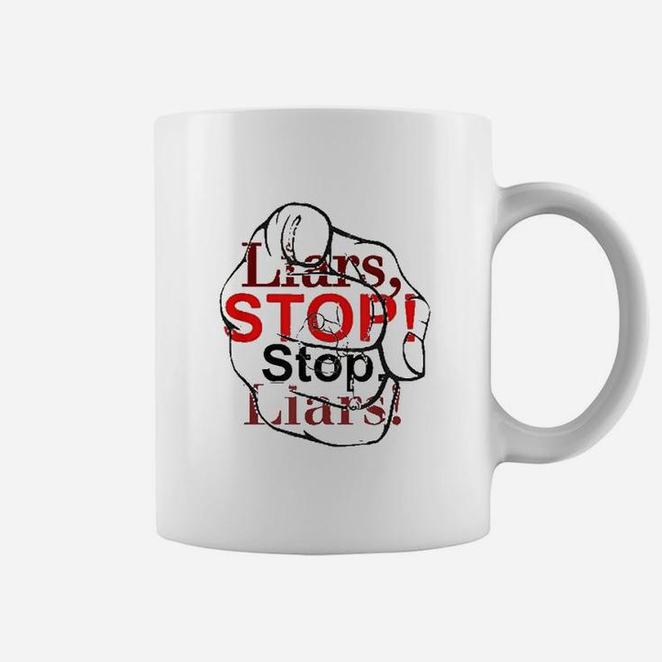 Liars Stop Coffee Mug
