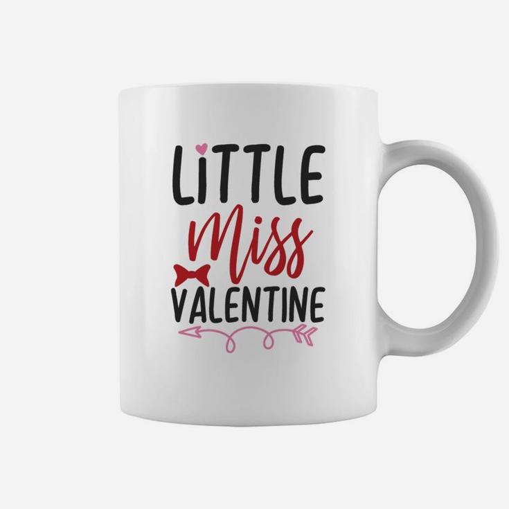 Little Miss Valentine Happy Valentines Day Coffee Mug