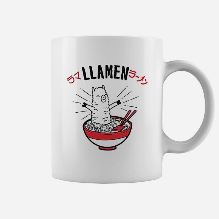 Llamen Funny Ramen Coffee Mug