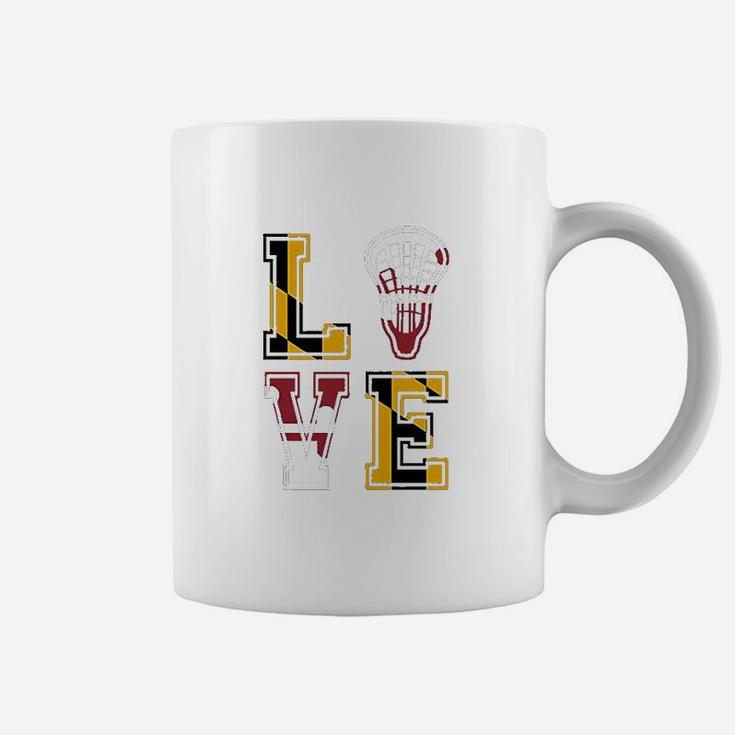 Love Lacrosse Coffee Mug