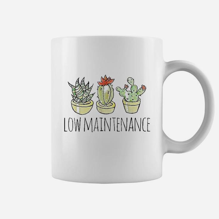 Low Maintenance Cactus Coffee Mug