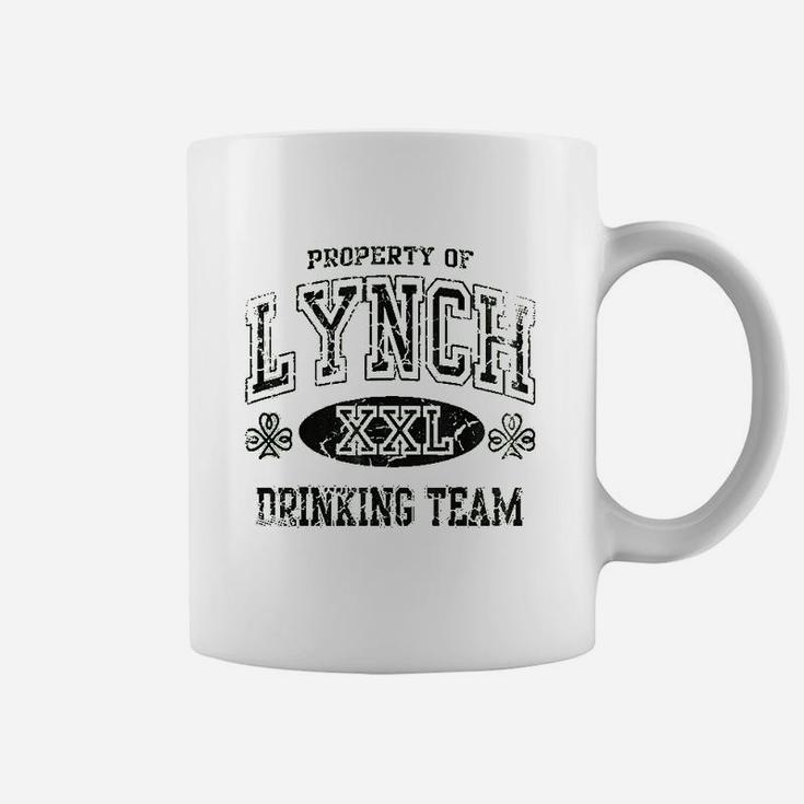Lynch Irish Drinking Team Green Family Surname Coffee Mug
