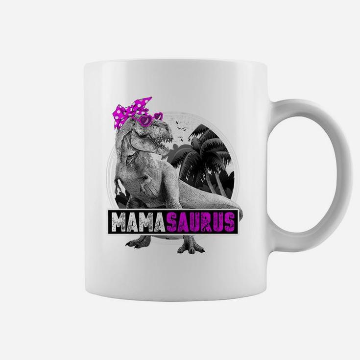 Mamasaurus Shirt Funny T-Rex Mom Gift Dinosaur Coffee Mug