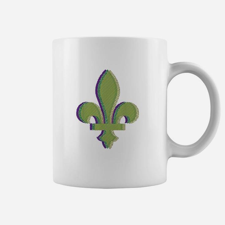 Mardi Gras New Orleans Fleur De Lis New Orleans Coffee Mug