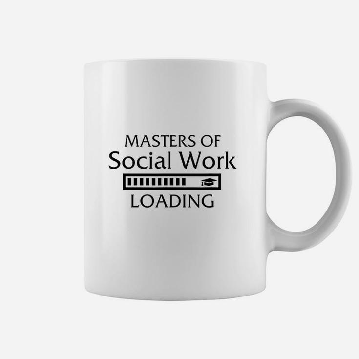 Masters Of Social Work Msw Graduation Future Social Worker Coffee Mug