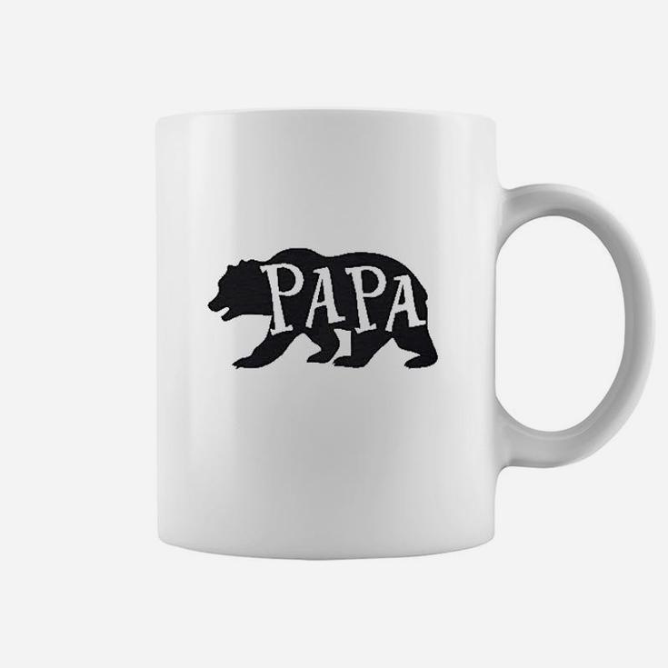 Matching Father And Son Papa Bear Daddy Bear Little Baby Family Coffee Mug