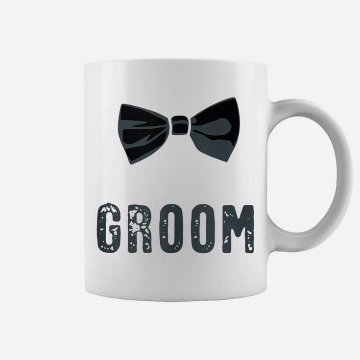 Mens Bow Tie Groom Bachelor Party Coffee Mug