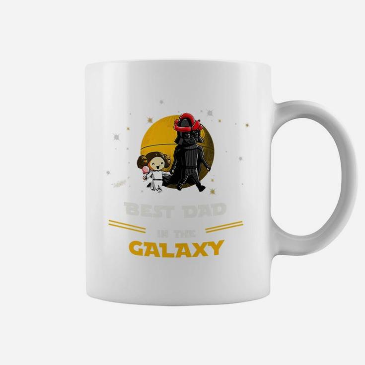 Mens Father And Daughter - Best Dad In The Galaxy Coffee Mug