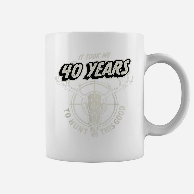 Mens Hunting Gift For 40 Year Old Mens 40Th Birthday Coffee Mug
