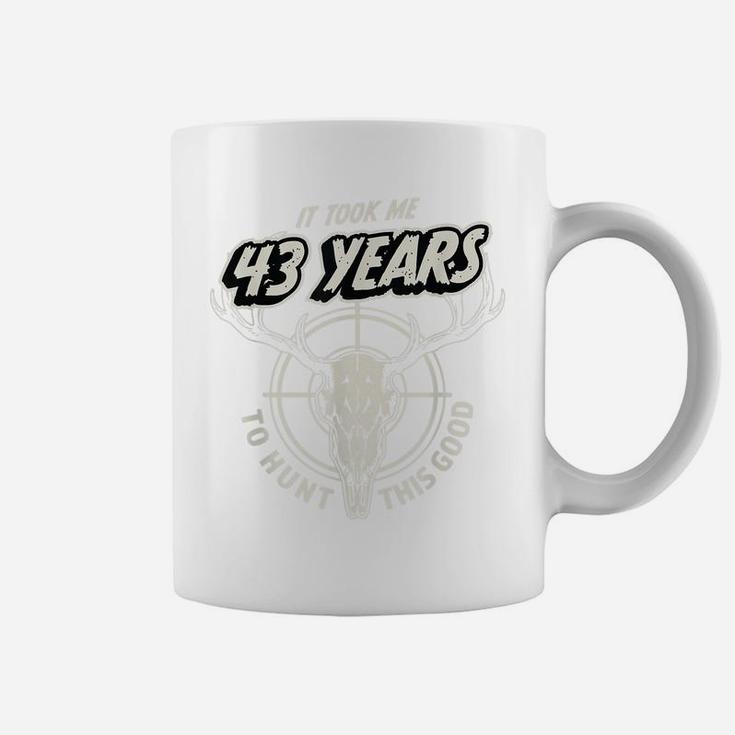 Mens Hunting Gift For 43 Year Old Mens 43Rd Birthday Coffee Mug