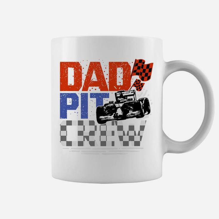 Mens Race Car Themed Birthday Party Gift Dad Pit Crew Costume Coffee Mug
