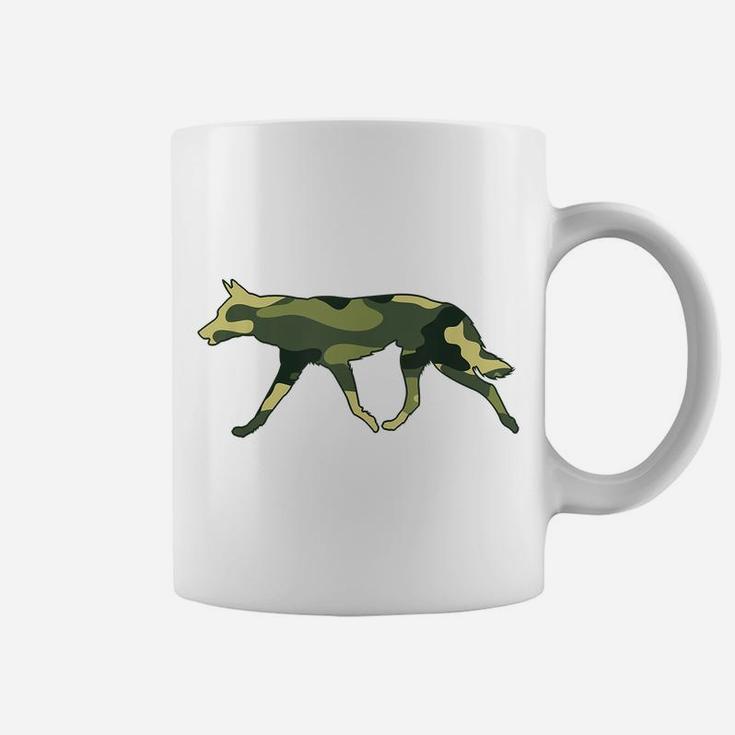 Military Dingo Camo Men Print Us Dog Pet Puppy Veteran Gift Coffee Mug
