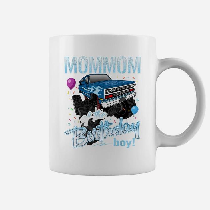 Mommom Of The Birthday Boy Monster Truck Birthday Gifts Coffee Mug