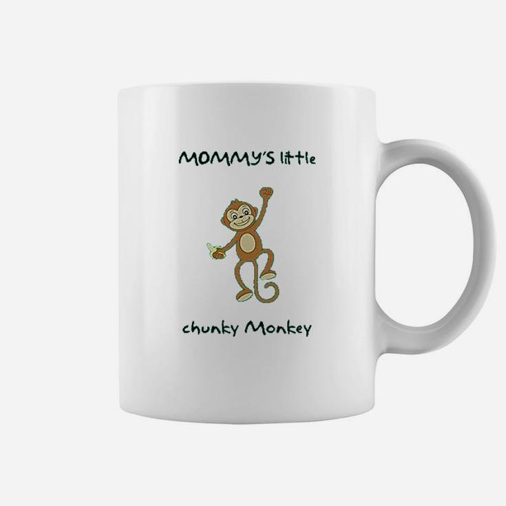 Mommys Little Chunky Monkey Boy Girl Clothes Coffee Mug