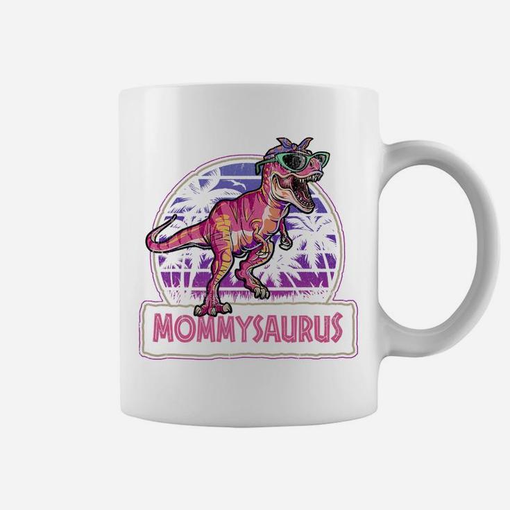 Mommysaurus T Rex Dinosaur Mama Saurus Family Matching Women Coffee Mug